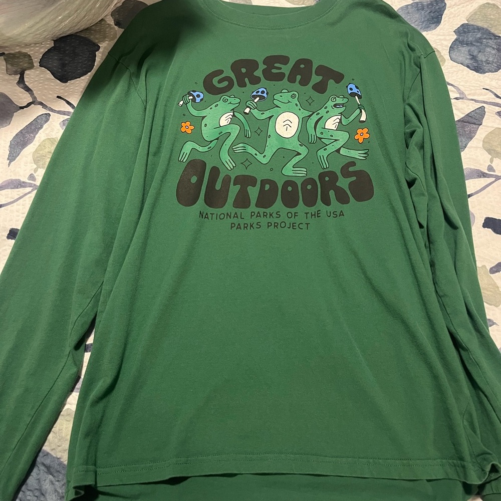 Parks Project Dancing Frogs long sleeve